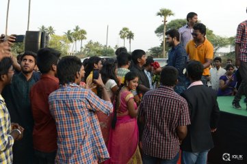 Express Raja Movie Team at Aurora Engineering College